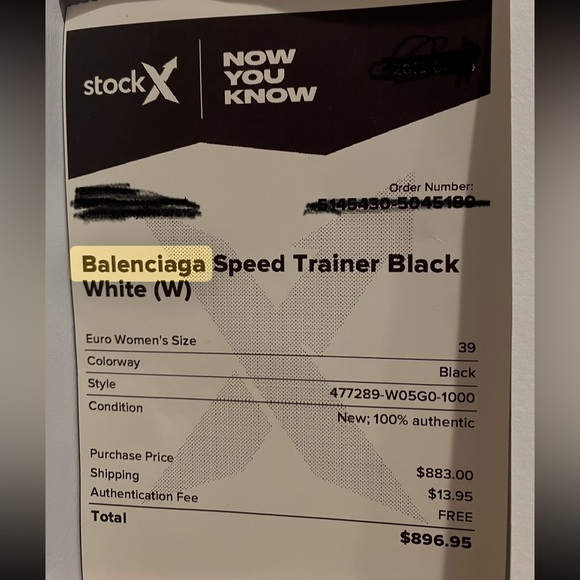 Authentic BALENCIAGA speed trainers, like new & in great condition - Picture 6 of 6